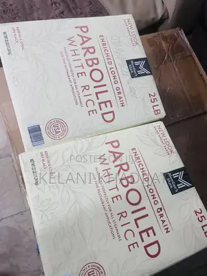 25LB Parboiled Rice- Imported USA
