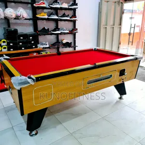 7ft Coin-Operated HDF Snooker Table Nigerian-Made + Accessories