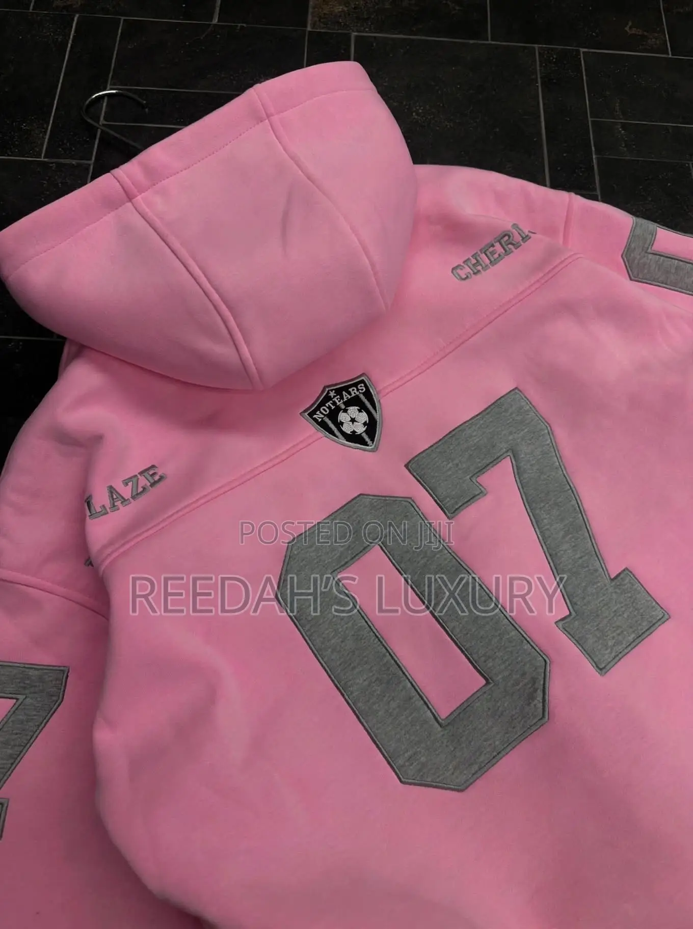 07 Varsity Oversized Hoodie