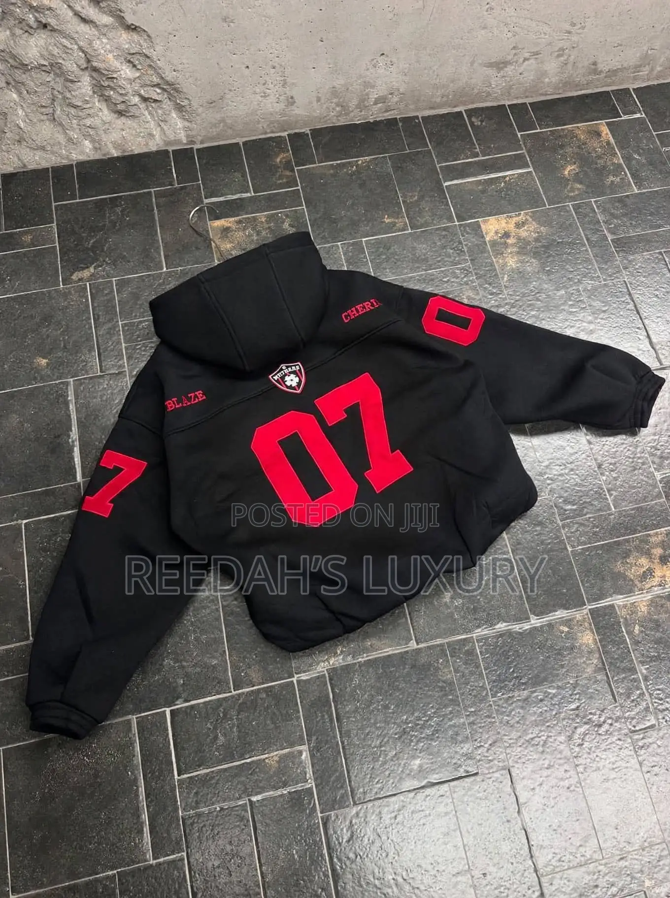 07 Varsity Oversized Hoodie