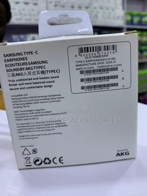 Original Samsung AKG Type-C Wired in-Ear Earphones With Mic
