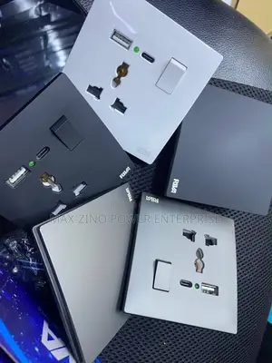 RIVA Electric Luxury Switches and Sockets With USB and Type-C