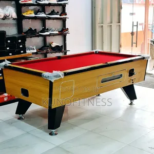 7ft HDF Pool Table Coin Slot Heavy-Duty Commercial Use