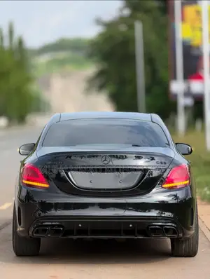 Mercedes-Benz C63 2021 Black