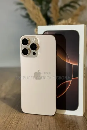 New Apple iPhone 16 Pro Max 256 GB Gold