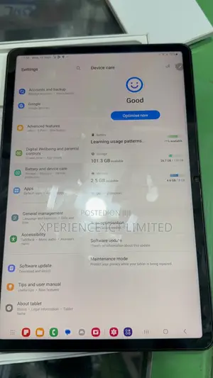 New Samsung Galaxy Tab S8 128 GB Gray