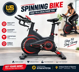 Spinning Bike — Bring the Gym Home! 
