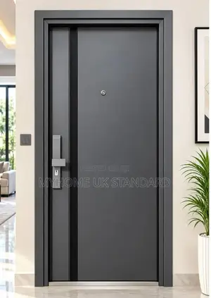 Special Black Steel Interior Door 3ft by 7ft