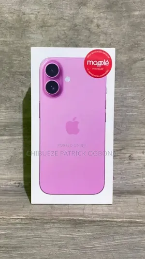 New Apple iPhone 16 256 GB Pink
