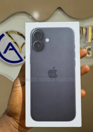 New Apple iPhone 16 Plus 256 GB Black