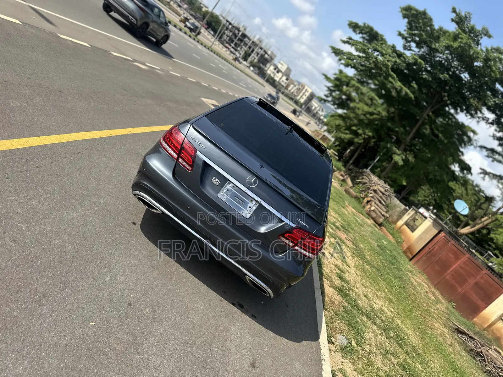 Mercedes-Benz E400 2015 Gray
