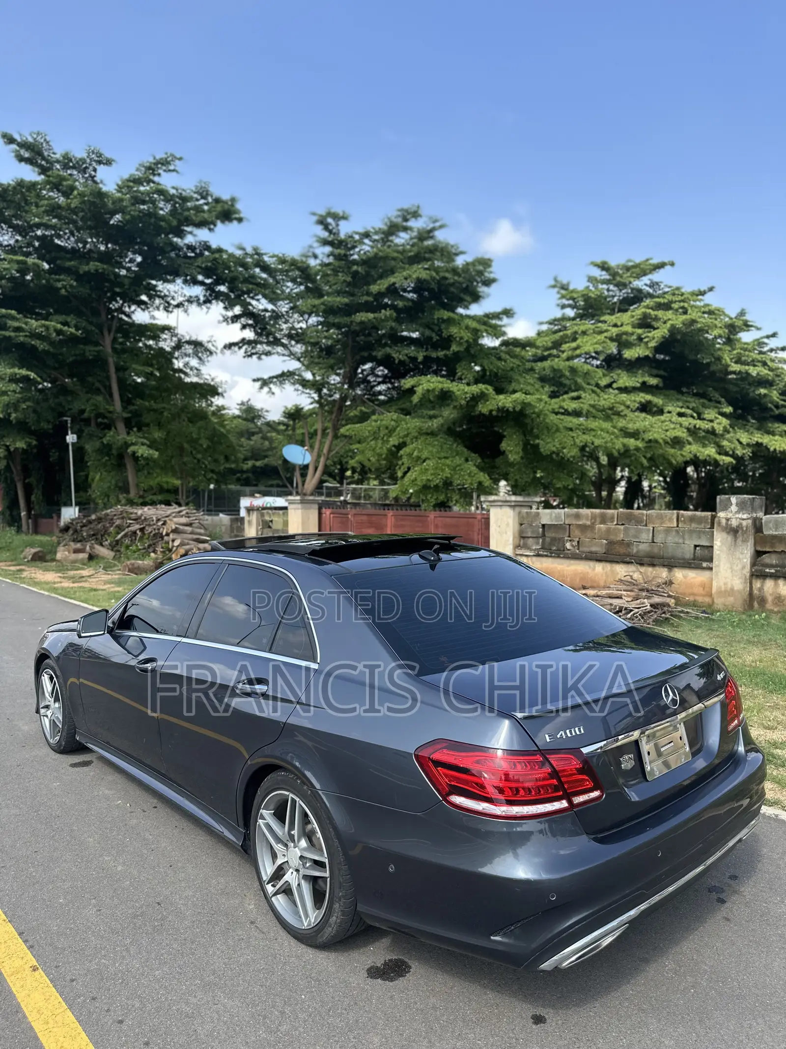 Mercedes-Benz E400 2015 Gray