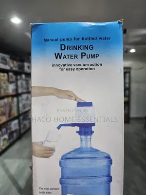 Manual Drinking Water Pump - Hand Press Dispenser for Gallon Bottles