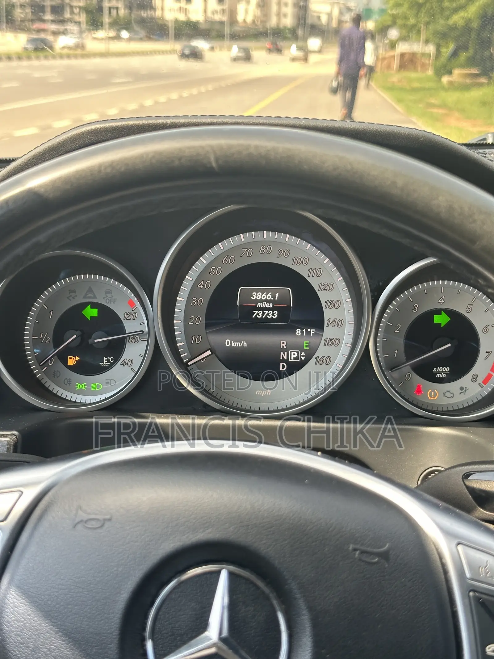 Mercedes-Benz E400 2015 Gray