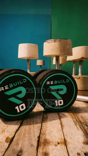 A Pair of 10KG REBUILD Dumbbells