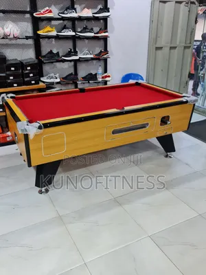 Locally Made 7ft Coin Snooker Table HDF Frame Accessories