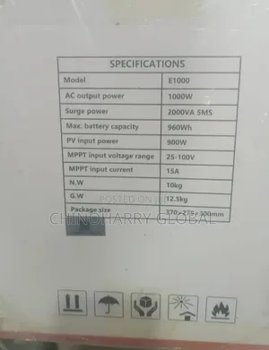 Ever Power 1200W / 1kWh (1000W) Portable Power Station