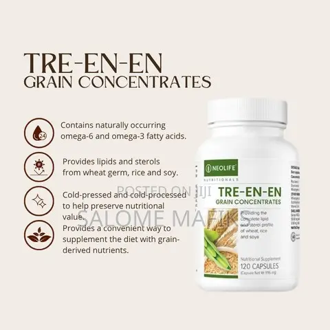 Tre-en-en - 120 Capsules (Single) for Cell Nutrition