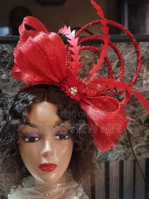 Red Luxury Fascinator