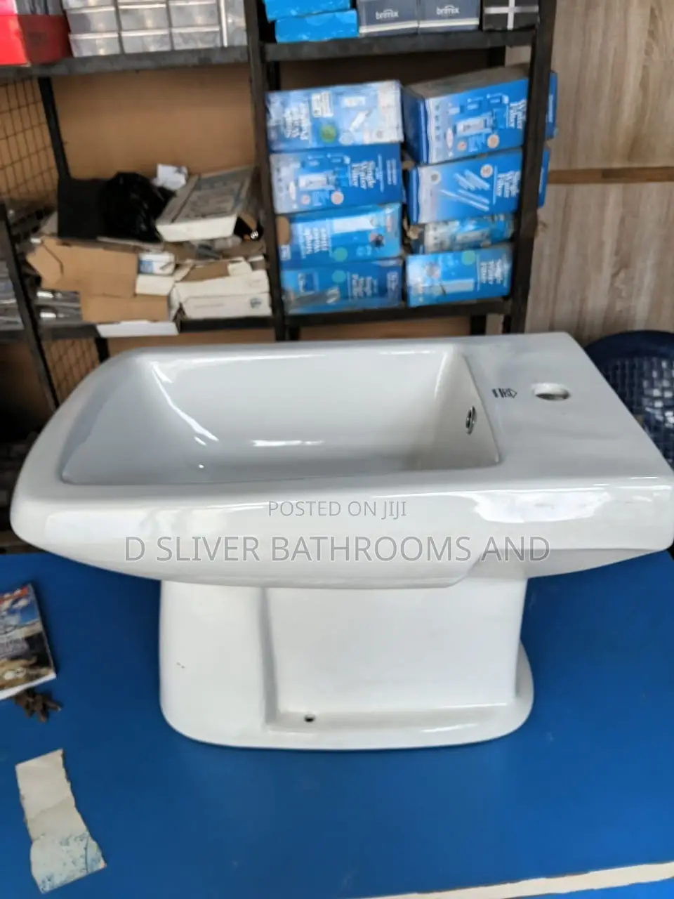 Standing Bathroom Bidet Unit, White