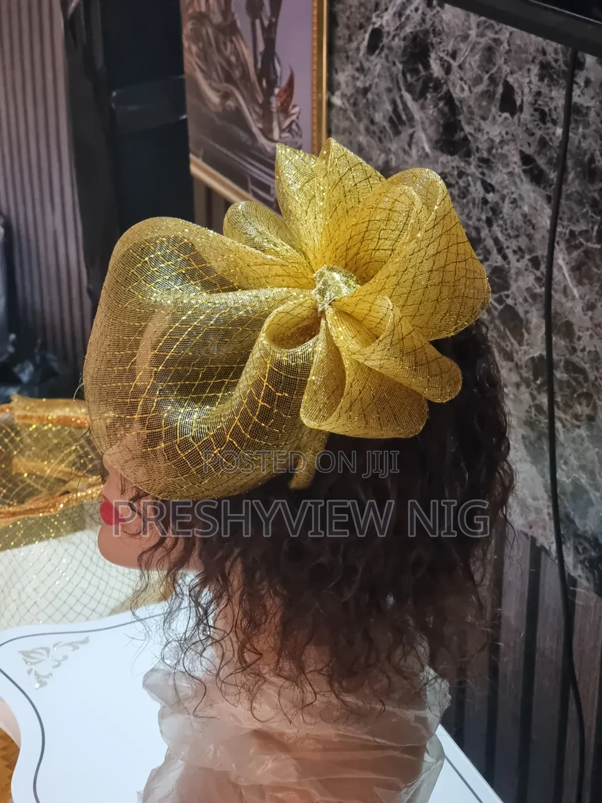 Golden Fascinator 1