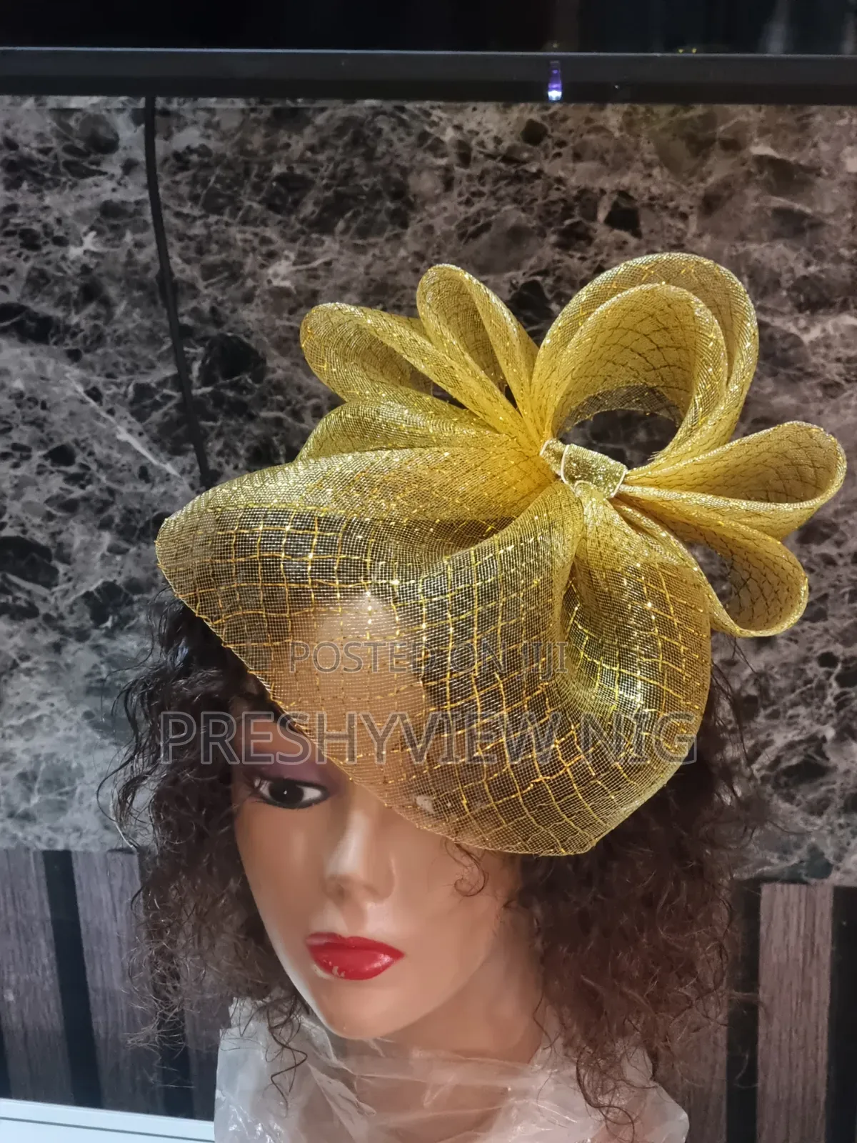 Golden Fascinator 1