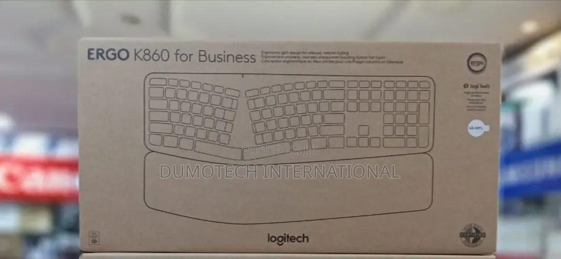 Logitech ERGO Wireless Bluetooth Keyboard for Business