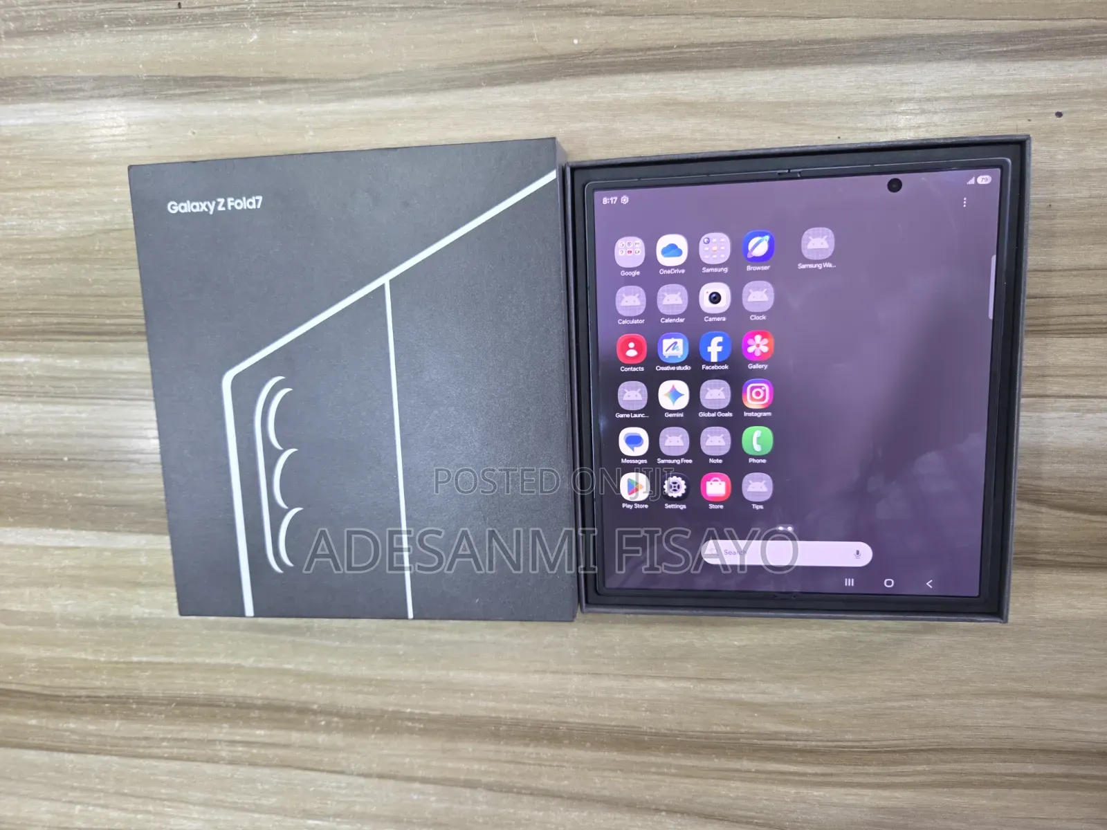 Samsung Galaxy Z Fold7 256 GB Black