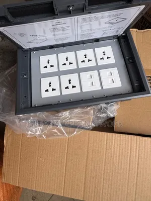 Floor Socket With Socket 13amps 4data