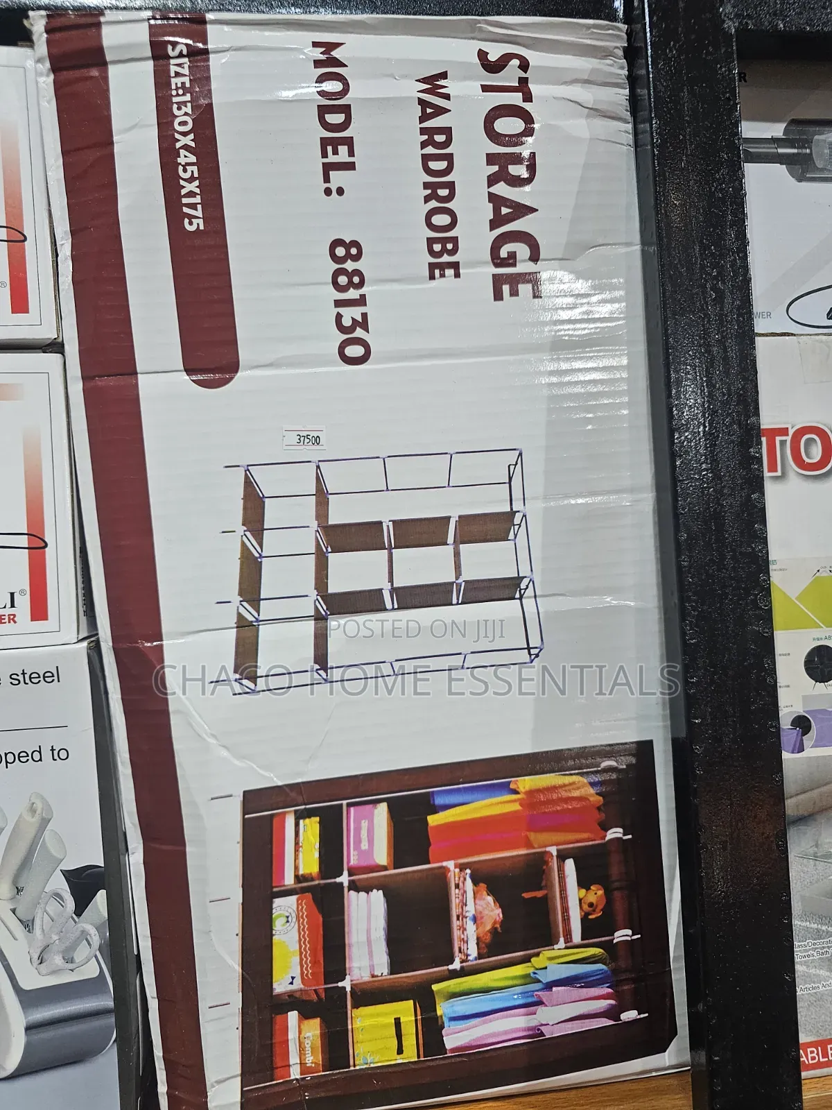3 Partition Wardrobe Clothes Organizer