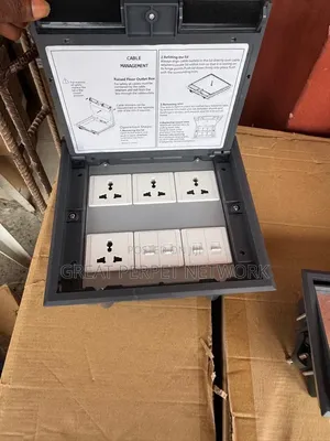 Floor Socket With 4data Socket 13amps