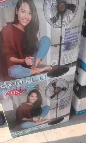 Ox 18-Inch Plus Standing Fan-Pure Copper Coil