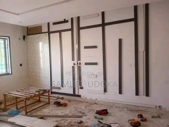 TV Console Wall Panel Decoration