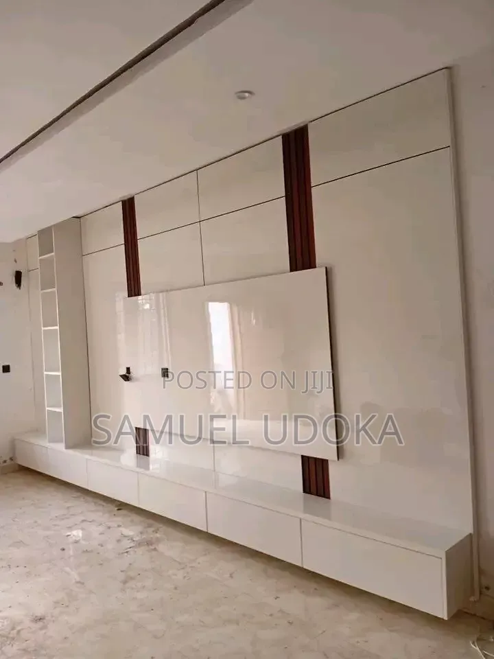 TV Console Wall Panel Decoration