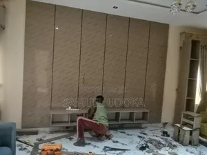 TV Console Wall Panel Decoration
