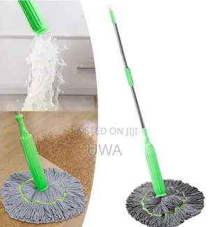 Green Mop Easy Twist Hand-Free Squeeze Mop