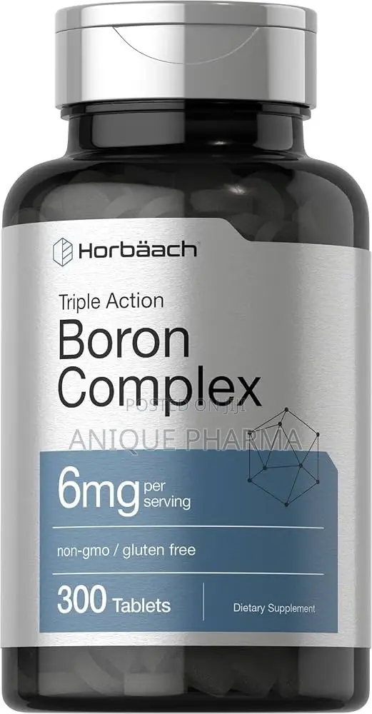 Triple Action Boron Complex 6mg X 300 Tablets