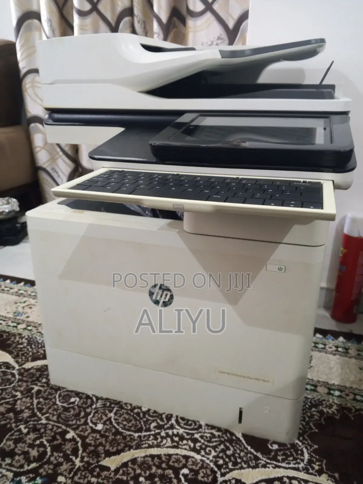 HP Laserjet (MFP)M631 Printer Black White