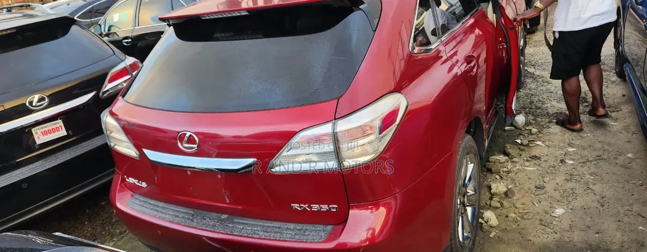 Lexus RX 2011 Red