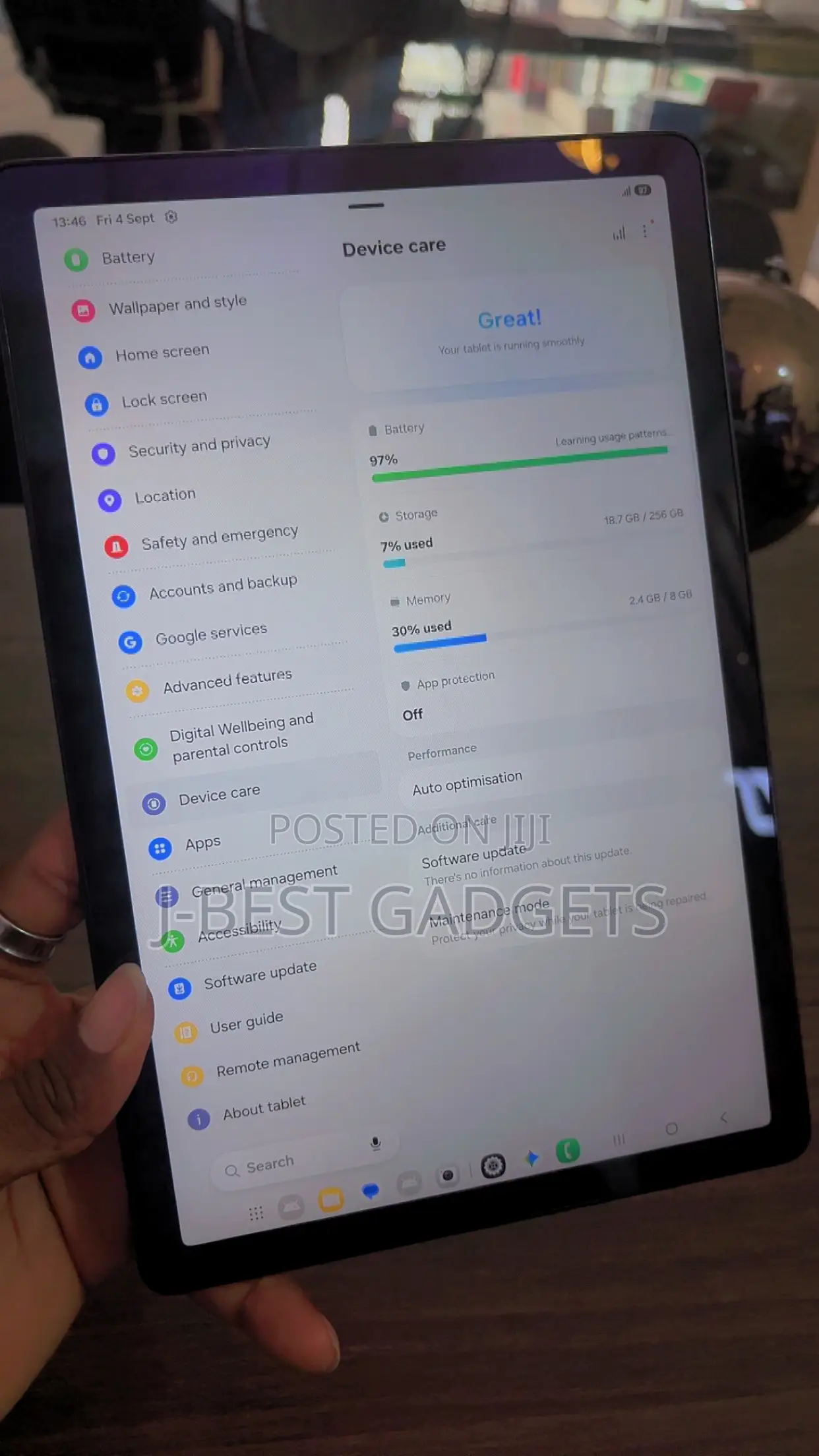 Samsung Galaxy Tab A11+ 256 GB Silver