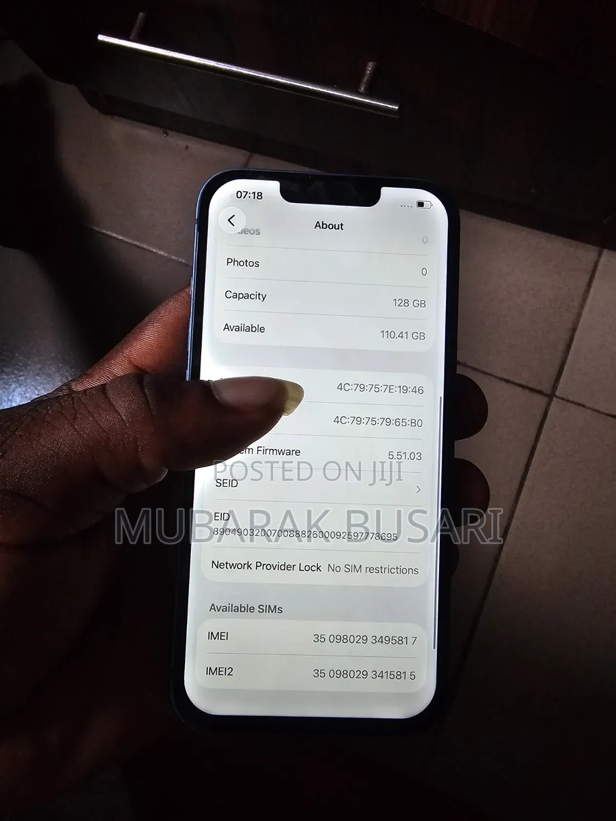 Apple iPhone 13 128 GB Blue