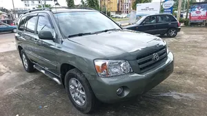 Toyota Highlander Limited V6 2006 Green