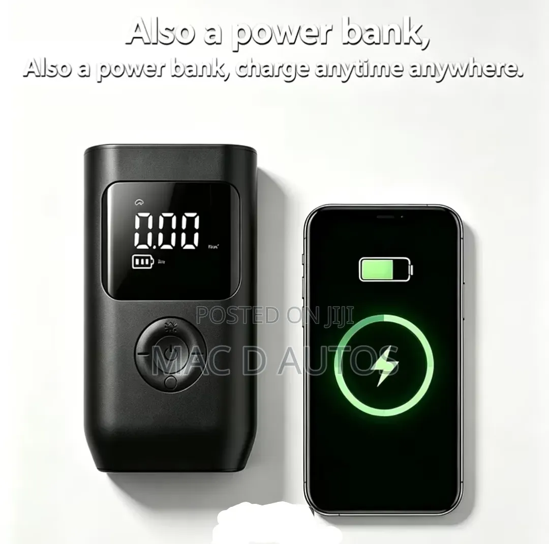 Mobile Tyre Pressure Pump