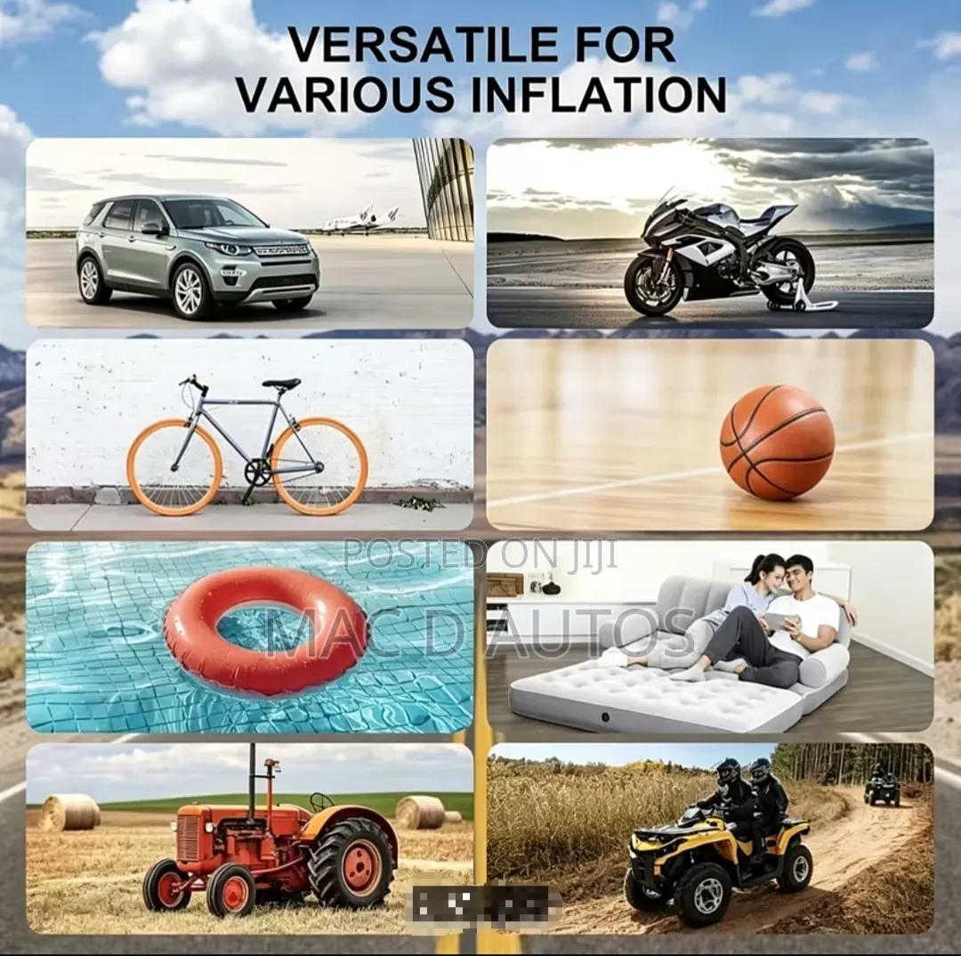 Mobile Tyre Pressure Pump