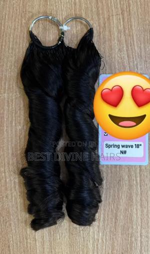 Miracle Knots Crotchet Extension in Spring Curls Human Hair