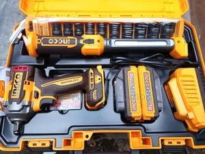Ingco 20V Cordless Impact Wrench Combo Kit,