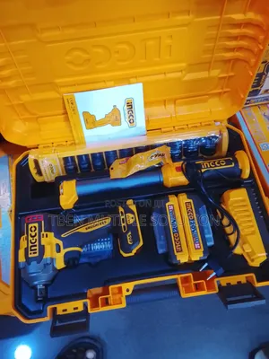 Ingco 20V Cordless Impact Wrench Combo Kit,