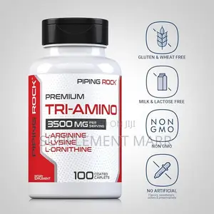 Tri Amino Complex – L-Lysine, L-Arginine, L-Ornithine X 100 Caplets