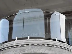 Spiral Balcony Glass Handrail