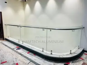 Spiral Balcony Glass Handrail
